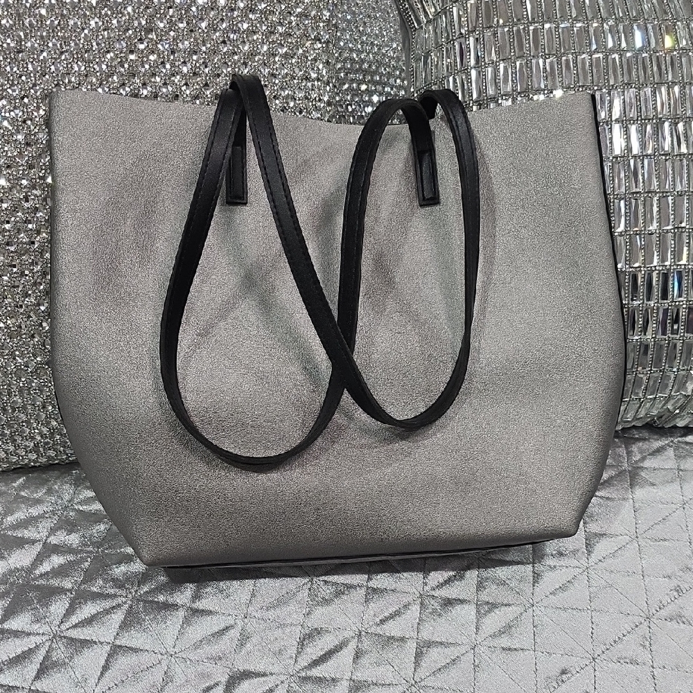 Elegant Gray Tote Bag